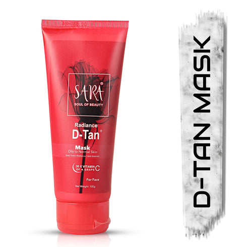 Sara Banana Facial Kit & Sara Radiance D-tan Mask (Combo) For Healthy & Youthful Skin |  All Skin Type | Perfect for Men & Women | 300g
